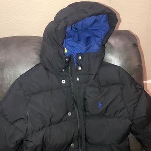 Little boys Polo Puff Jacket “LIKE NEW”!!!!